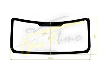 Стекло лобовое SUZUKI LAPIN 2008-2015 (HE22S) 
Бренд: BSG с серой полосой