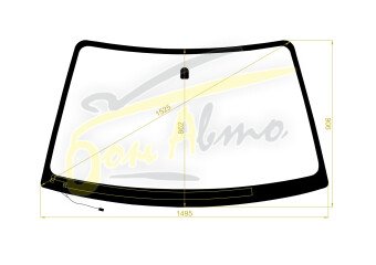 Стекло лобовое SUBARU OUTBACK 1998-2003 (BH-LHD) обогрев щеток 
Бренд: BENSON с синей полосой