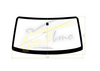 Стекло лобовое TOYOTA SUCCEED 2002- (NCP50) 
Бренд: BSG с серой полосой