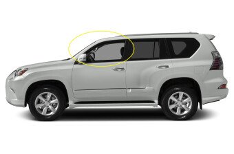 Стекло боковое LEXUS GX 2009-2023 J150-5d FD/LH 
Бренд: BENSON