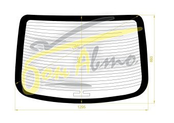 Стекло заднее с обогревом DAIHATSU ALTIS 2006-2011 (ACV40) 
Бренд: BENSON