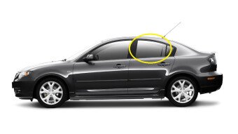 Стекло боковое MAZDA 3 2003-2008 (BK-4d sed) RD/LH 
Бренд: BSG