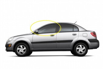 Стекло боковое KIA RIO 2005-2011 (JB-4d sed) FD/LH 
Бренд: BSG