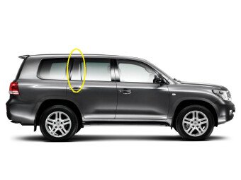 Стекло боковое TOYOTA LAND CRUISER 2007-2015 (UZJ200) RQ/RH 
Бренд: BENSON