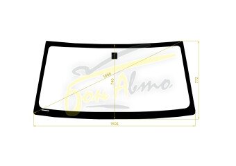 Стекло лобовое TOYOTA LAND CRUISER 1997-2007 (FJ100-зерк) 
Бренд: BENSON