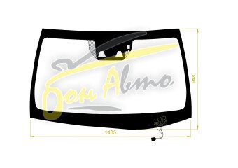 Стекло лобовое LEXUS LS 2017- (GVF50-LHD) обогрев щеток, место под 2 камеры, место под датчик дождя, 
Бренд: ZDG с синей полосой