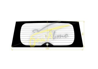 Стекло заднее с обогревом SUZUKI ESCUDO 2005-2017 (TD54) 1 отверстие 
Бренд: BSG