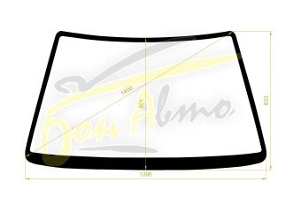 Стекло лобовое NISSAN SUNNY 1987-1991 (#N13/EUR) 
Бренд: BSG с зеленой полосой