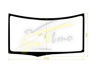 Стекло лобовое DAIHATSU TANTO 2013-2019 (LA600-RHD) 
Бренд: FYG