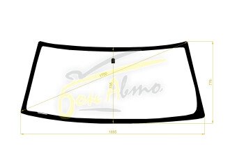 Стекло лобовое CHEVROLET SUBURBAN 1992-1999 (GMT400) 
Бренд: BSG с зеленой полосой
