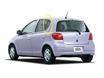 Стекло боковое TOYOTA VITZ 1999-2005 (SCP10-5d) RQ/LH 
Бренд: BSG