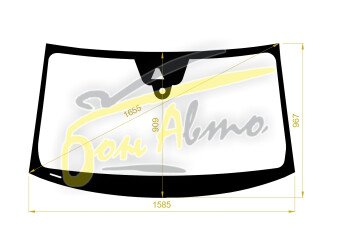 Стекло лобовое PORSCHE CAYENNE COUPE 2017- (LHD) место под 1 камеру, место под датчик дождя, молдинг, проекция, акустическое, 
Бренд: BENSON