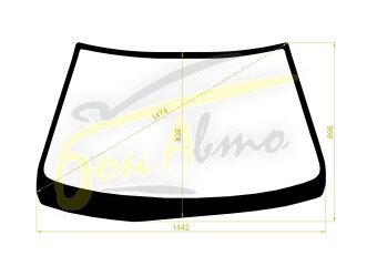 Стекло лобовое TOYOTA CRESTA 1996-2001 (GX100-RHD) 
Бренд: BSG