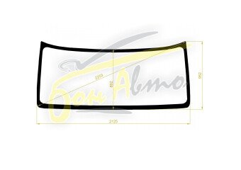 Стекло лобовое MERCEDES AROCS 2012- (2125*892*2253) 
Бренд: ZDG