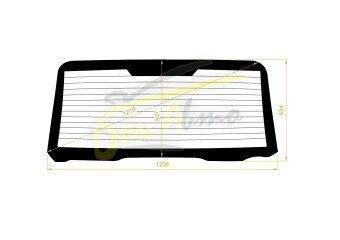 Стекло заднее с обогревом TOYOTA 4RUNNER 2009-2024 (GRN280) 
Бренд: BENSON Тонированное