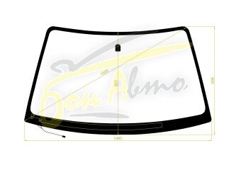 Стекло лобовое SUBARU LANCASTER 1998-2003 (BH-RHD) обогрев щеток 
Бренд: BENSON с зеленой полосой