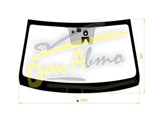 Стекло лобовое SSANGYONG KORANDO 2019- (LHD) обогрев щеток, место под 1 камеру, место под датчик дождя, место под датчик влажности, 
Бренд: BENSON