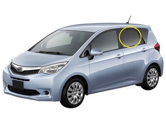 Стекло боковое SUBARU TREZIA 2010- (NCP12#/NSP12#) RD/LH 
Бренд: BENSON