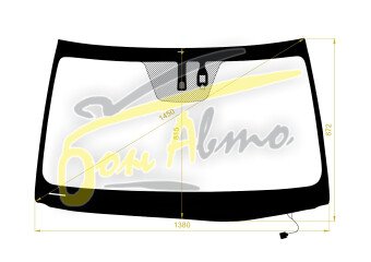 Стекло лобовое LEXUS IS 2013- (GSE30-LHD-2017) обогрев щеток, место под датчик дождя, 
Бренд: BENSON