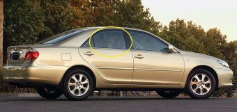 Стекло боковое DAIHATSU ALTIS 2001-2006 ACV30N RD/RH 
Бренд: BSG