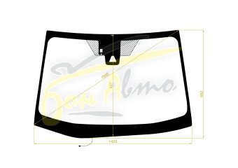 Стекло лобовое TOYOTA PRIUS 2015-2023 (ZVW50-RHD) обогрев щеток, место под 1 камеру, место под датчик дождя, молдинг, фурнитура, проекция, 
Бренд: FYG