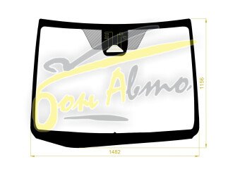 Стекло лобовое TOYOTA VOXY 2022- (ZWR90-RHD) место под 1 камеру с обогревом 
Бренд: BENSON