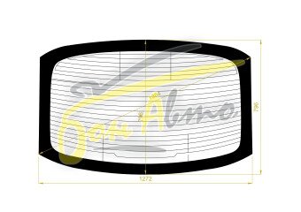 Стекло заднее с обогревом KIA K5 2015-2019 (JF-4d sed) 
Бренд: BENSON