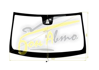 Стекло лобовое MERCEDES CLS-CLASS 2010-2018 (W218-LHD-4d coupe-2015) обогрев щеток, место под 1 камеру, место под датчик дождя, молдинг, 
Бренд: BENSON