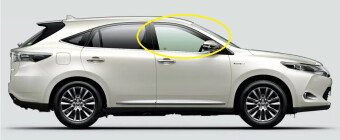 Стекло боковое TOYOTA HARRIER 2013-2020 XU60 FD/RH фурнитура, 
Бренд: BENSON