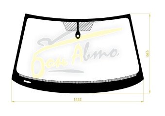 Стекло лобовое AUDI Q3 2019- () место под датчик дождя 
Бренд: КМК