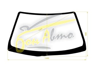 Стекло лобовое TOYOTA CHASER 1992-1996 (GX90-RHD) 
Бренд: ZDG с синей полосой