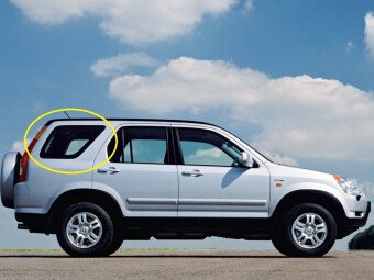 Стекло боковое HONDA CR-V 2001-2006 RD5 SW/RH/X 
Бренд: BENSON Тонированное