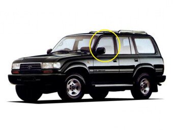 Стекло боковое TOYOTA LAND CRUISER 1990-1997 FJ80 FD/LH 
Бренд: BSG