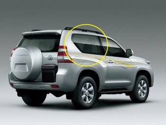 Стекло боковое TOYOTA LAND CRUISER PRADO 2009-2023 J150-3d SW/RH/H/X антенна, 
Бренд: BENSON