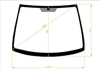 Стекло лобовое HYUNDAI GETZ 2002-2011 (TB-3d h/k) 
Бренд: BSG