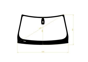 Стекло лобовое BMW 3-SERIES 2005-2012 (E92-2d coupe) место под датчик дождя 
Бренд: КМК с синей полосой