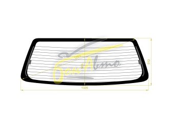 Стекло заднее с обогревом SUBARU FORESTER 1996-2002 (SF5) 
Бренд: BSG