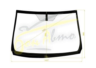 Стекло лобовое TOYOTA MARK X ZIO 2007-2013 (ANA10-RHD) обогрев щеток 
Бренд: BENSON