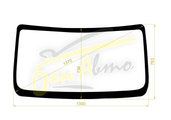 Стекло лобовое DAIHATSU ATRAI 2005-2021 (S320-1300*763*) 
Бренд: BENSON