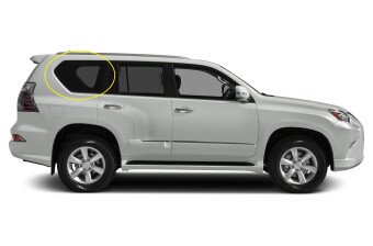 Стекло боковое LEXUS GX 2009-2023 J150-5d SW/RH/H/X антенна, 
Бренд: BENSON