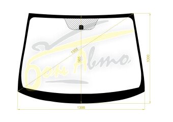 Стекло лобовое TOYOTA PRIUS 2003-2009 (NHW20) 
Бренд: КМК с синей полосой