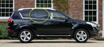 Стекло боковое PEUGEOT 4007 2005-2012 (GP) RD/RH 
Бренд: BENSON