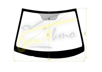 Стекло лобовое KIA MORNING 2011-2017 (TA-LHD) 
Бренд: FYG с синей полосой