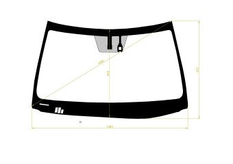 Стекло лобовое LEXUS IS 2013- (GSE30-LHD) обогрев щеток, место под датчик дождя, 
Бренд: BENSON