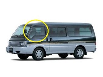 Стекло боковое MAZDA BONGO BRAWNY 1999-2010 (SKE ) FD/LH 
Бренд: BSG