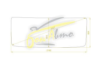 Стекло лобовое NISSAN DIESEL CONDOR 2010-2017 (PK39W-wide-2192*824*) 
Бренд: BSG