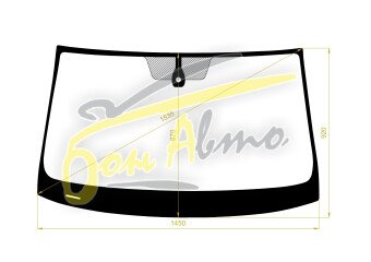 Стекло лобовое VOLKSWAGEN JETTA 2018- (LHD) место под датчик дождя 
Бренд: КМК с синей полосой