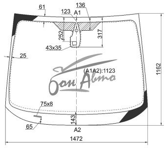 Стекло лобовое FORD GALAXY 2006-2015 (CD340) место под датчик дождя, молдинг, 
Бренд: BENSON