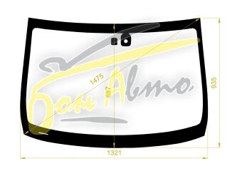 Стекло лобовое MITSUBISHI MIRAGE 2012- (A03A-RHD-2020) место под датчик дождя 
Бренд: BENSON