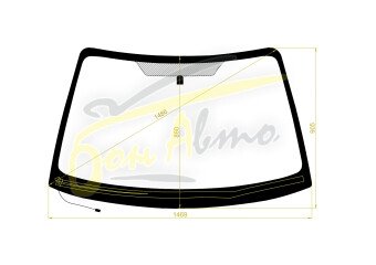 Стекло лобовое SUBARU IMPREZA 2000-2007 (GD-sed) обогрев щеток 
Бренд: BENSON